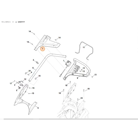 STIHL Pokrywa 6320 706 0715